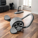 2024 New Design Home Fitness Abdominal Roller PP Rebound Elbow Support AB Wheels roller with Kneeling Pad