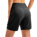 Active Wear Elastic Waist Women Running Shorts High Waist Quick Dry Sport Shorts Comfortable Breathable Yoga Pants Workout