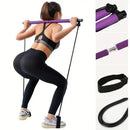 Pilates Bar Set with Resistance Bands, Multifunctional Home Gym Equipment for Small Spaces, Stretching Fusion Adjustment Bar