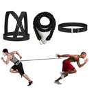 Athletics Endurance Training Resistance Rope High Elasticity Dual Strength Band for Sprint Jump Fitness Physical Workout