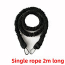 Athletics Endurance Training Resistance Rope High Elasticity Dual Strength Band for Sprint Jump Fitness Physical Workout