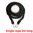 Athletics Endurance Training Resistance Rope High Elasticity Dual Strength Band for Sprint Jump Fitness Physical Workout