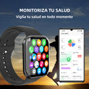 Fashion Sports Smart Watch  Men & Women 1.83in Full Touch Screen Fitness Tracker  Watch