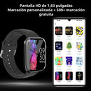 Fashion Sports Smart Watch  Men & Women 1.83in Full Touch Screen Fitness Tracker  Watch