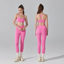 Activewear Set 2-Piece: Sports Bra & High Waist Leggings, Workout Outfit for Yoga, Running, Fitness & Gym Clothing for Women’s